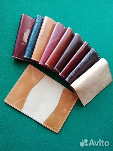 Обложка на паспорт из натуральной кожи