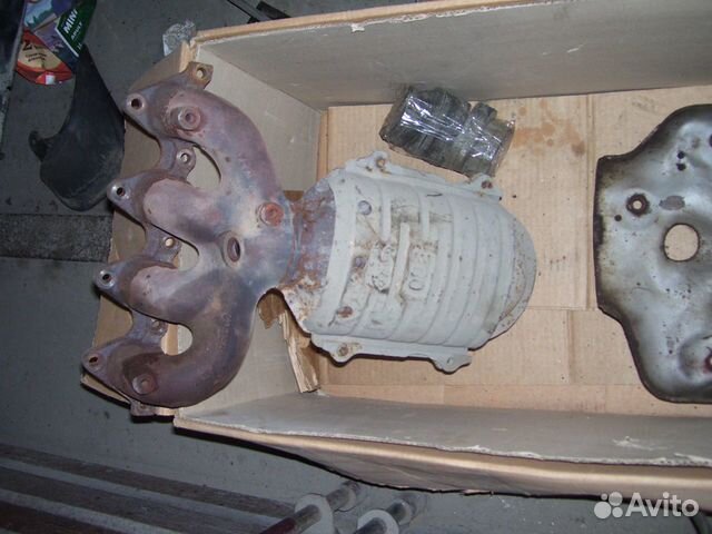 Хендай элантра XD коллектор с катализатором