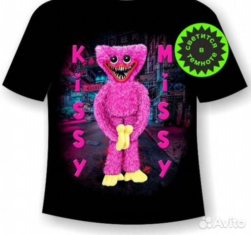 Хит продаж Футболка Кисси Мисси / киси миси