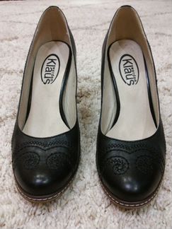 Кожаные туфли новые