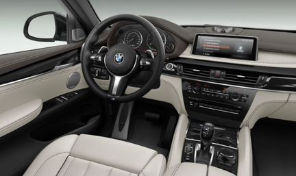BMW X6 F16 Салон Индивидуал Белый Дым
