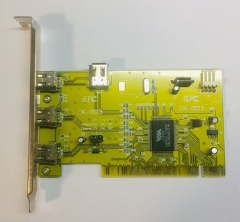 Контроллер Fireware 1394 + Кабель