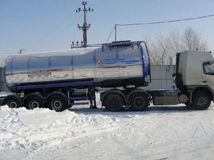Полуприцеп-цистерна SF3B30 (термос, нержавейка, ос
