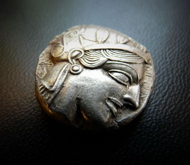 Антика. Греция. Аттика. Афины. Тетрадрахма