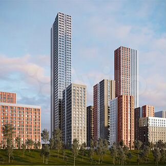 3-к квартира, 76.4 м², 13/19 эт.