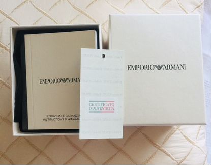 Часы мужские emporio armani