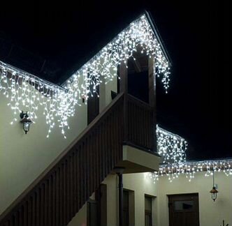Гирлянда бахрома уличная 25 м