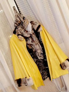 Куртка кожаная, двусторонняя, в очень хорошем сост