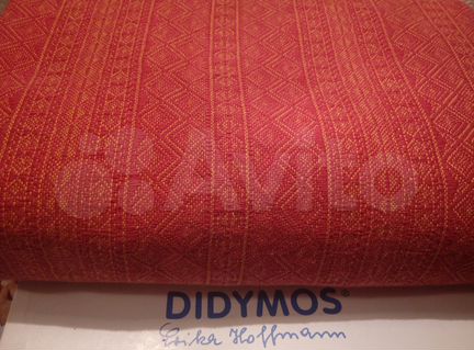 Слинг-шарф Didimos Indio rubin-mandarine 6