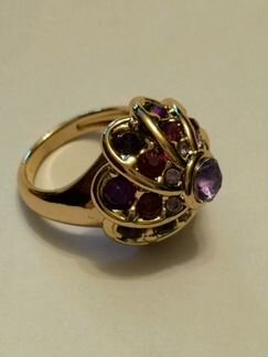 Кольцо «Королева ночи» Avon, р.18