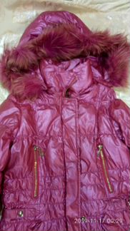 Пуховик с натур. мехом р.38 ф. Ричмонд