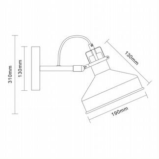 Светильник настенный camelion WML-425 C62