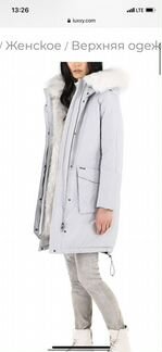 Парка woolrich белый песец оригинал М