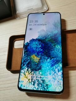 Samsung galaxy s20 голубой ростест