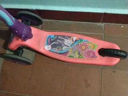 Самокат трёхколёсный детский