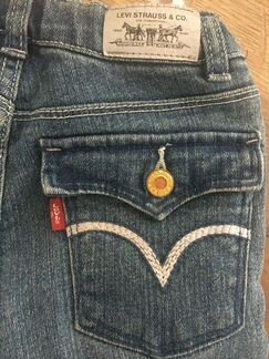 Джинсы Levi's 106-116 см