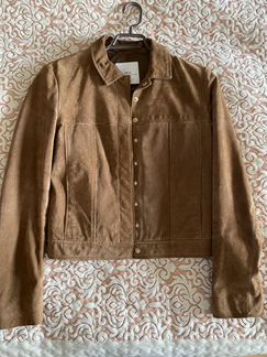 Куртка натуральная замша Mango