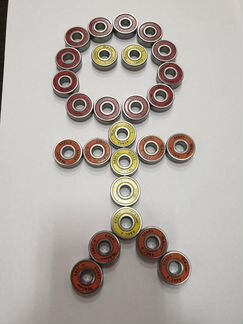 Подшипники для самокатов серии 608 RS Abec 5 7 9