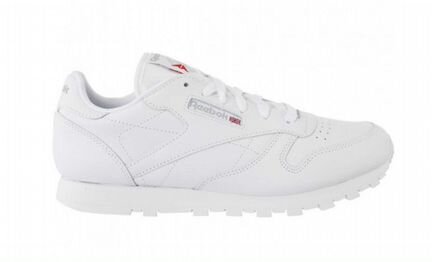 Мужские кроссовки reebok classic leather all white