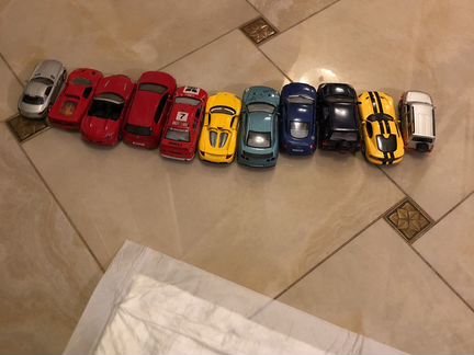 Набор машин -машины 21-го века