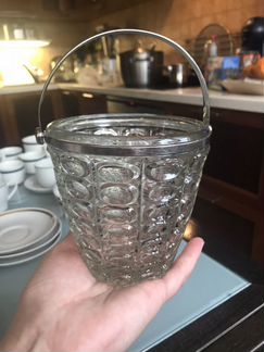 Ведро для льда конфетница СССР