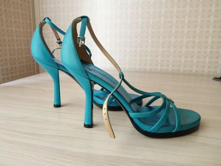 Новые кожаные босоножки Balenciaga Оригинал Италия