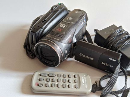 Видеокамера Canon HV30 Full HD с новой кассетой