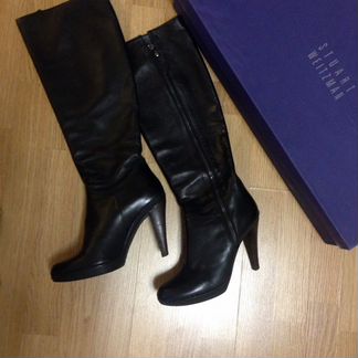 Сапоги женские черные 38 Stuart Weitzman