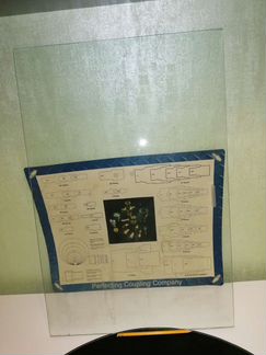 Зеркало без рамы, стекло от серванта