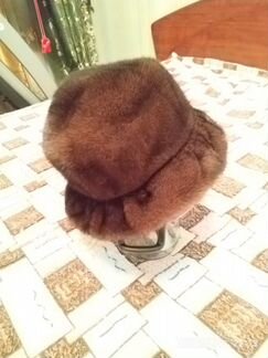 Шапка норковая