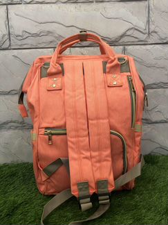 Сумка-рюкзак для мамочки Maitedy персиковый