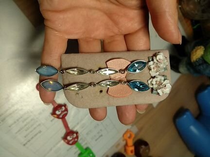 Серьги swarovski