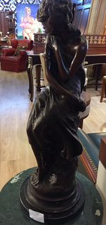 Скульптура из бронзы «обнаженная», Moreau, Франция