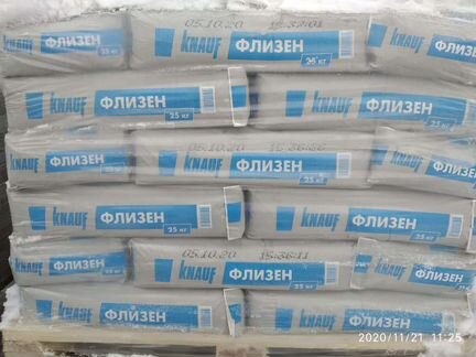 Плиточный клей Флизен Knauf 25 кг