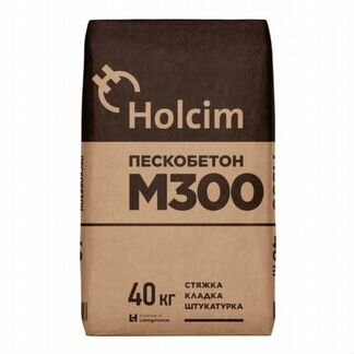 Пескобетон (цпс) М300 Holcim 40 кг