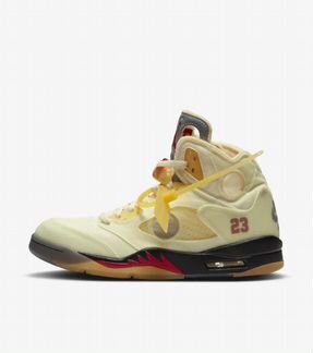 Nike Air Jordan 5 x Off-White Sail