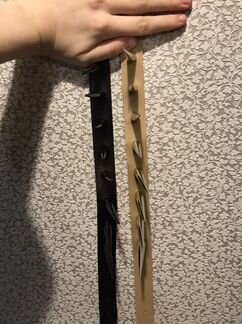 Чокер ошейник с большими шипами