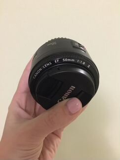 Объектив canon ef 50mm 1:1,8
