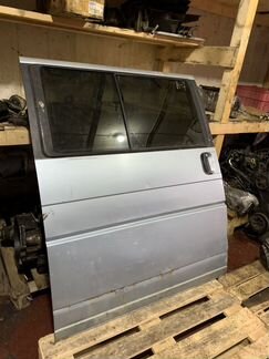 Раздвижная дверь голубая Volkswagen T4