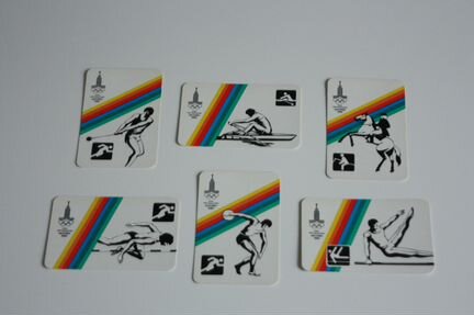 Календарики - олимпиада-80