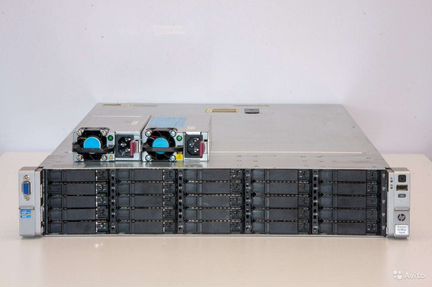 HP DL380p G8 25SFF 2x E5-2643v2 96 GB