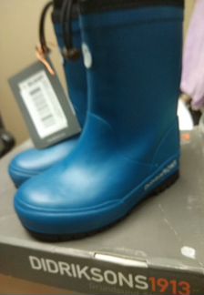 Сапоги резиновые детские Didriksons новые