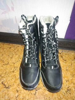 Теплые полусапожки