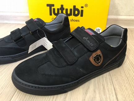 Tutubi 39,40 черные полуботинки