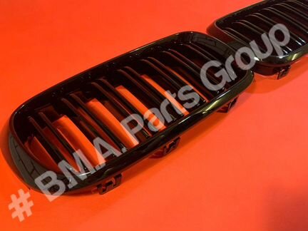 Решетки радиатора сдвоенные Бмв X5 F15 X6 F16