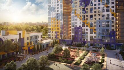 2-к квартира, 65.4 м², 19/25 эт.