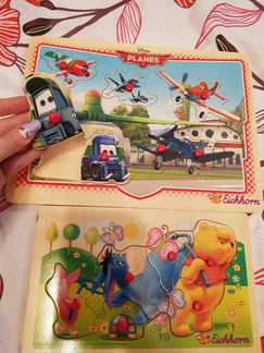 Деревянные пазлы новые