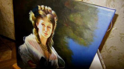 Аромат бальной эпохи,холст,50х60,масло,А.П.Цветаев