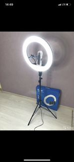 Кольцевая лампа 45 оптом с сумкой