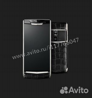 Vertu Signature Touch Pure Black Alligator Верту